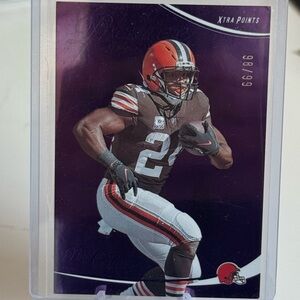 2023 Nick Chubb /99 Purple Panini Prestige Xtra Points. Mint condition